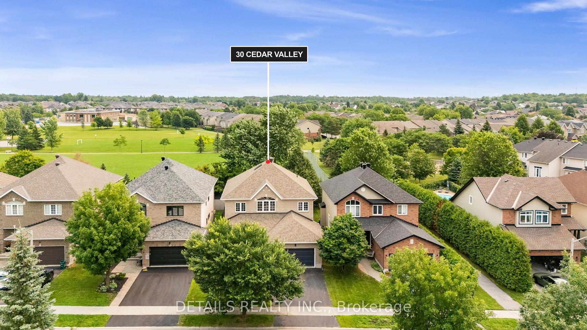 Photo 35 of 30 Cedar Valley Drive, Ottawa, Kanata - Bridlewood — HOMEH