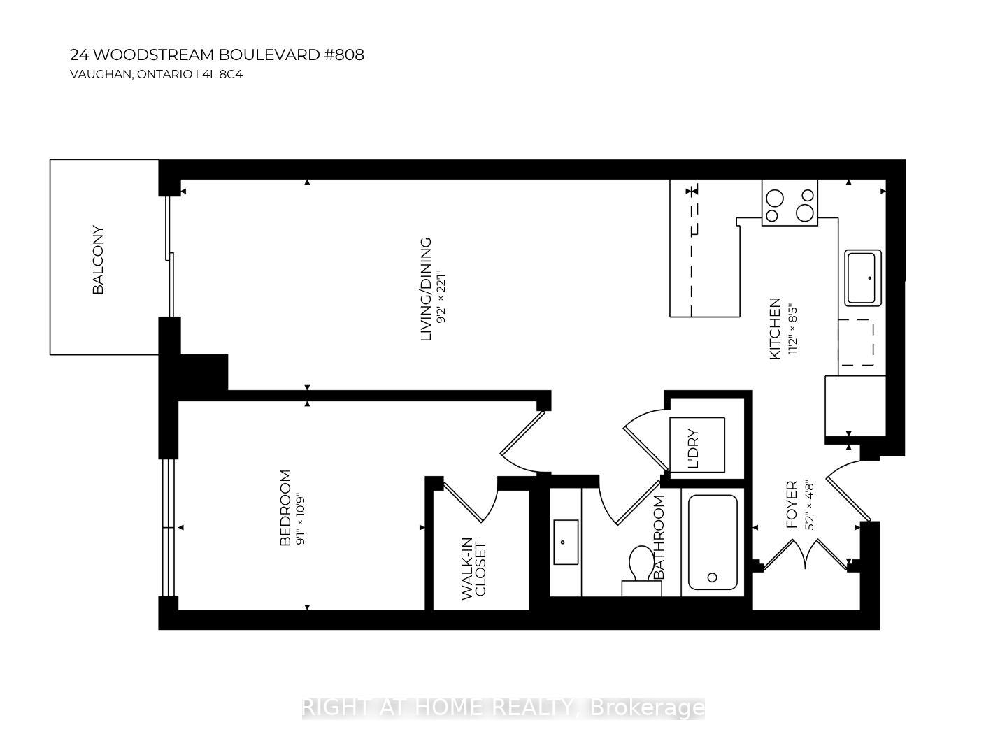 Photo 36 of Unit 808, 24 Woodstream Boulevard, Vaughan, Vaughan Grove — HOMEH