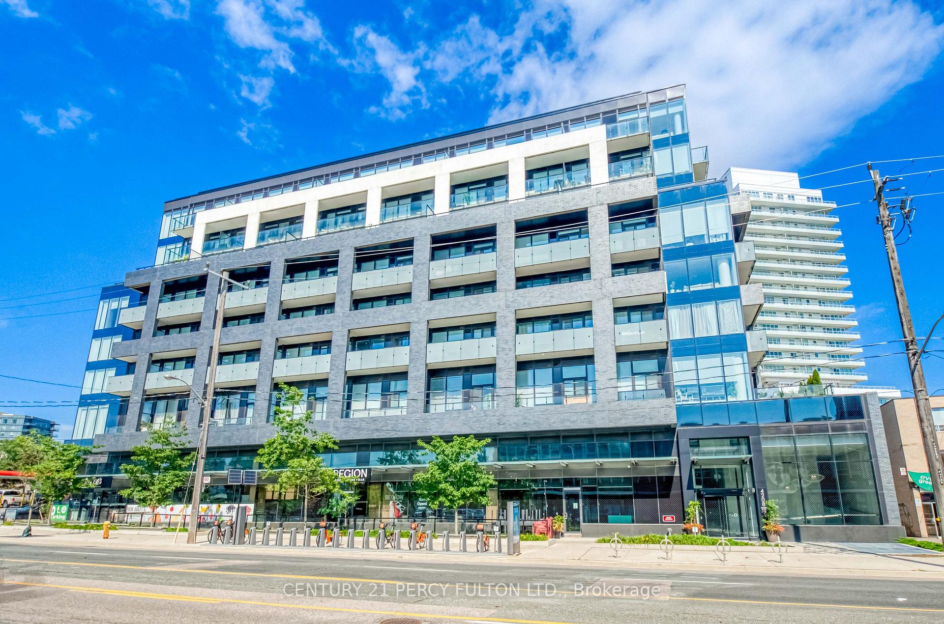 Front of Unit 411, 4208 Dundas Street W