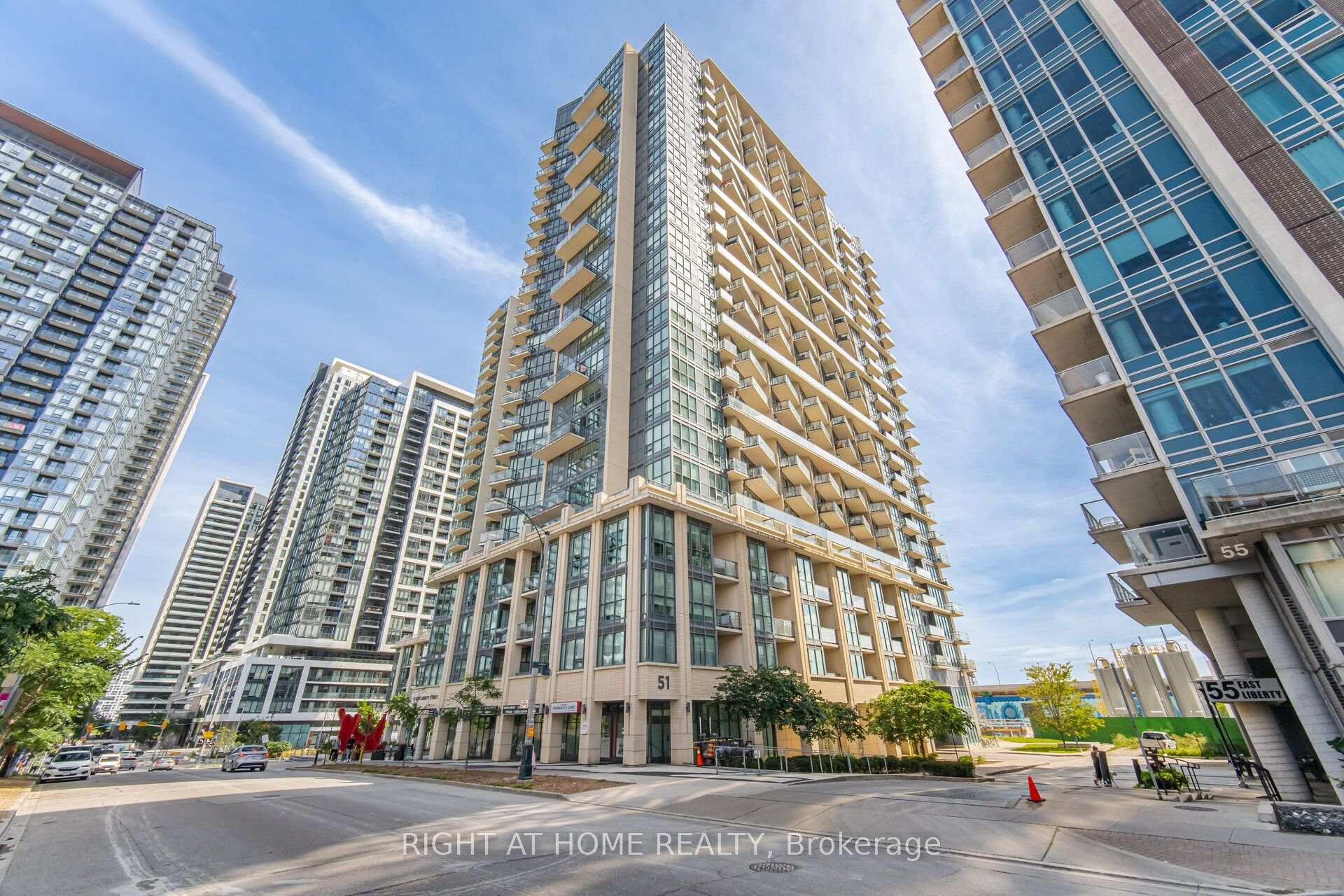 Front of Unit 503, 51 East Liberty Street