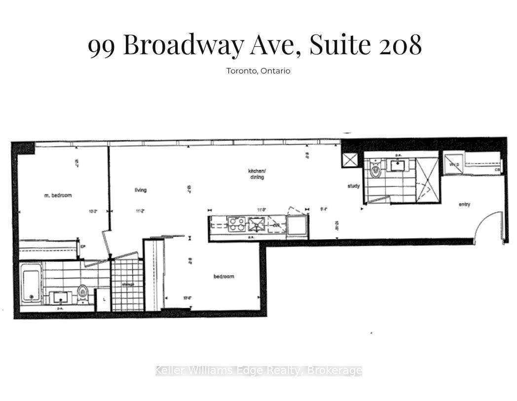 Photo 42 of Unit 208 NT, 99 Broadway Avenue, Toronto, Mount Pleasant West — HOMEH