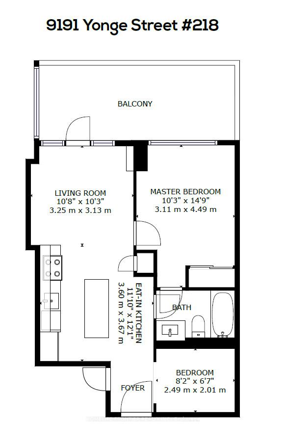Photo 15 of Unit 218, 9191 Yonge Street, Richmond Hill, Langstaff — HOMEH