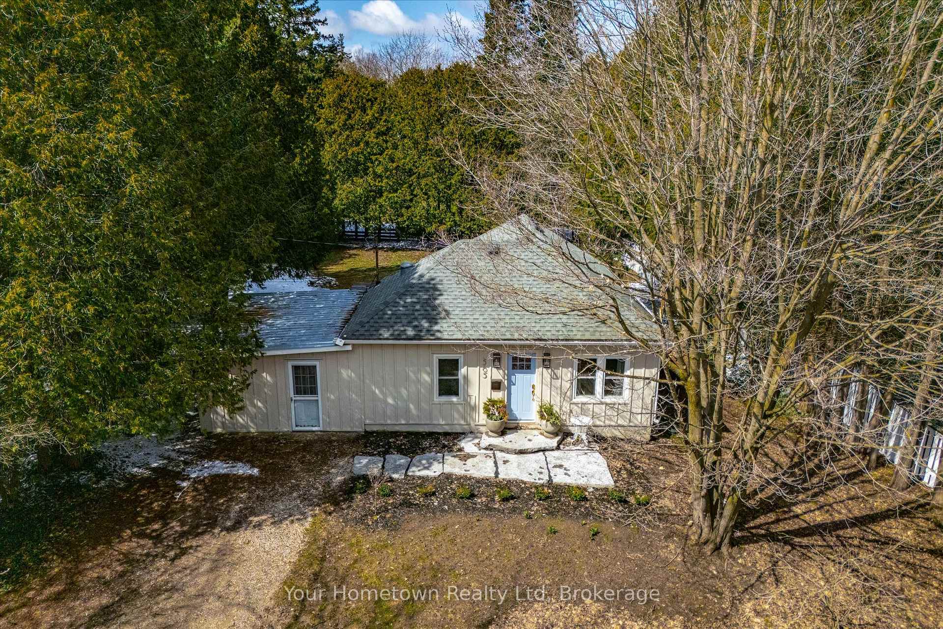 Front of 565 Old Orangeville Road