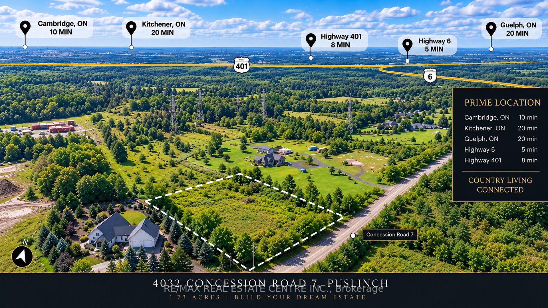Photo 4 of 4032 Concession 7 Road, Puslinch, Crieff/Aikensville/Killean — HOMEH