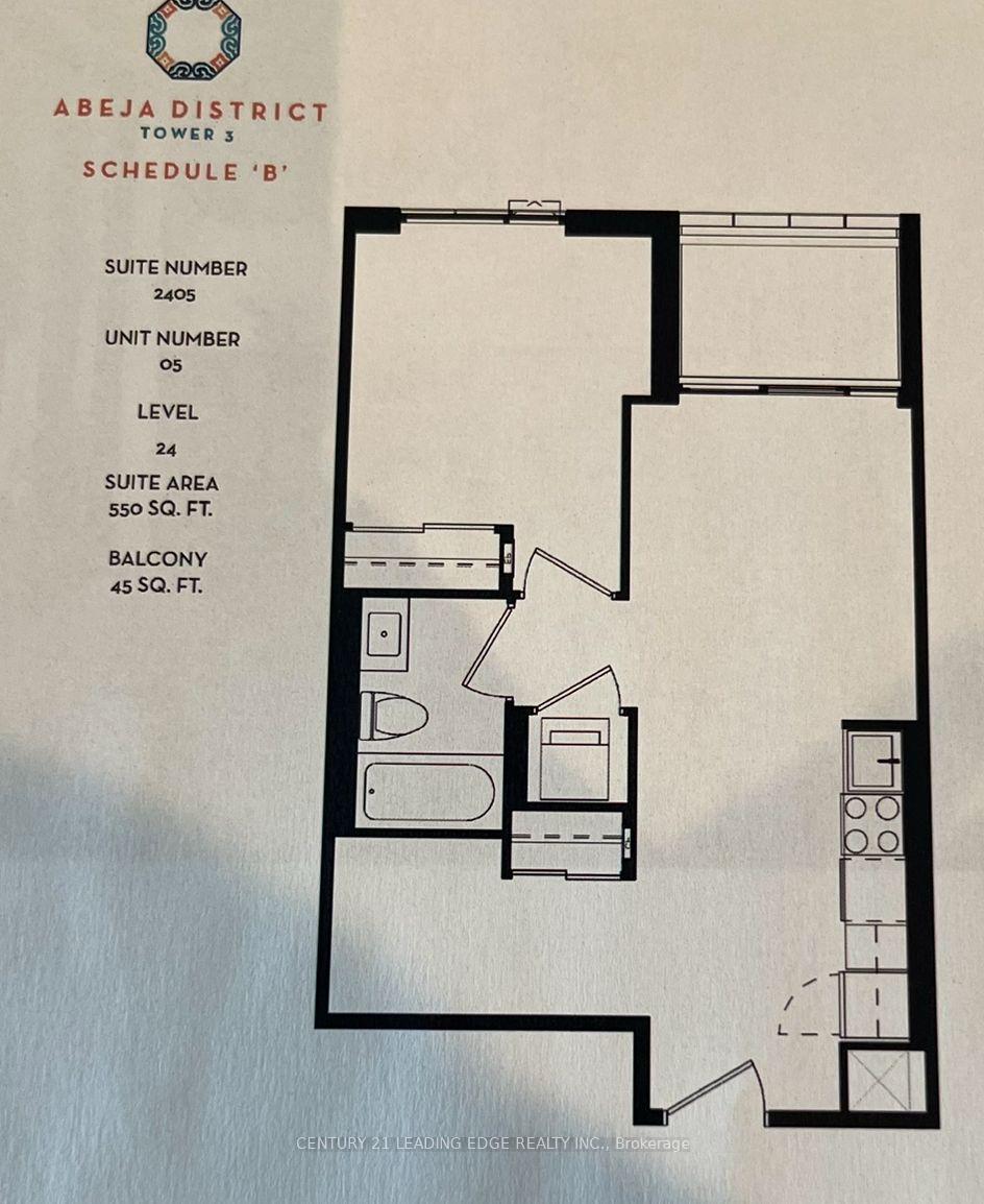 Photo 21 of Unit 2426, 498 Caldari Road, Vaughan, Concord — HOMEH