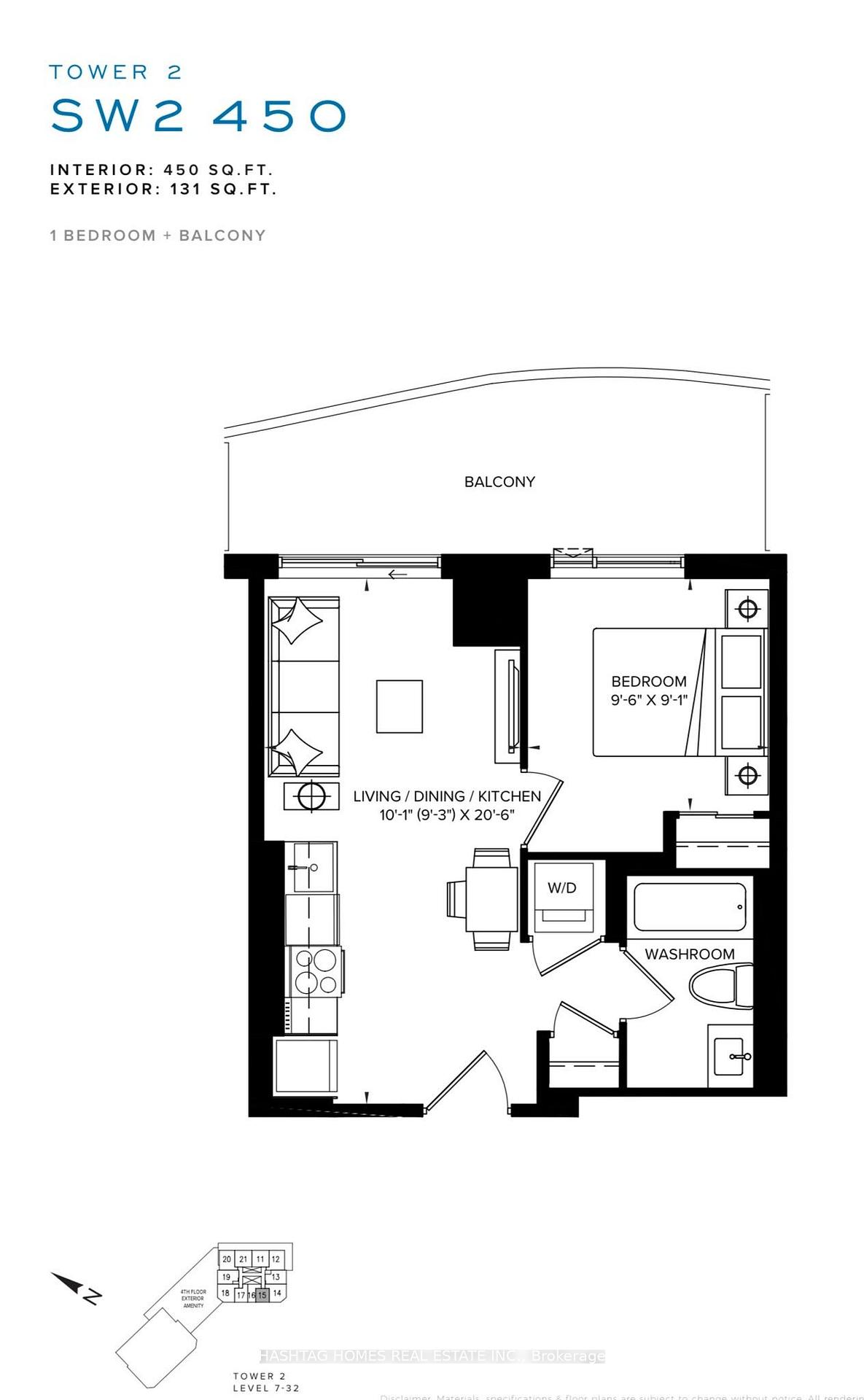 Front of Unit 1515, 10 Flavelle Trail