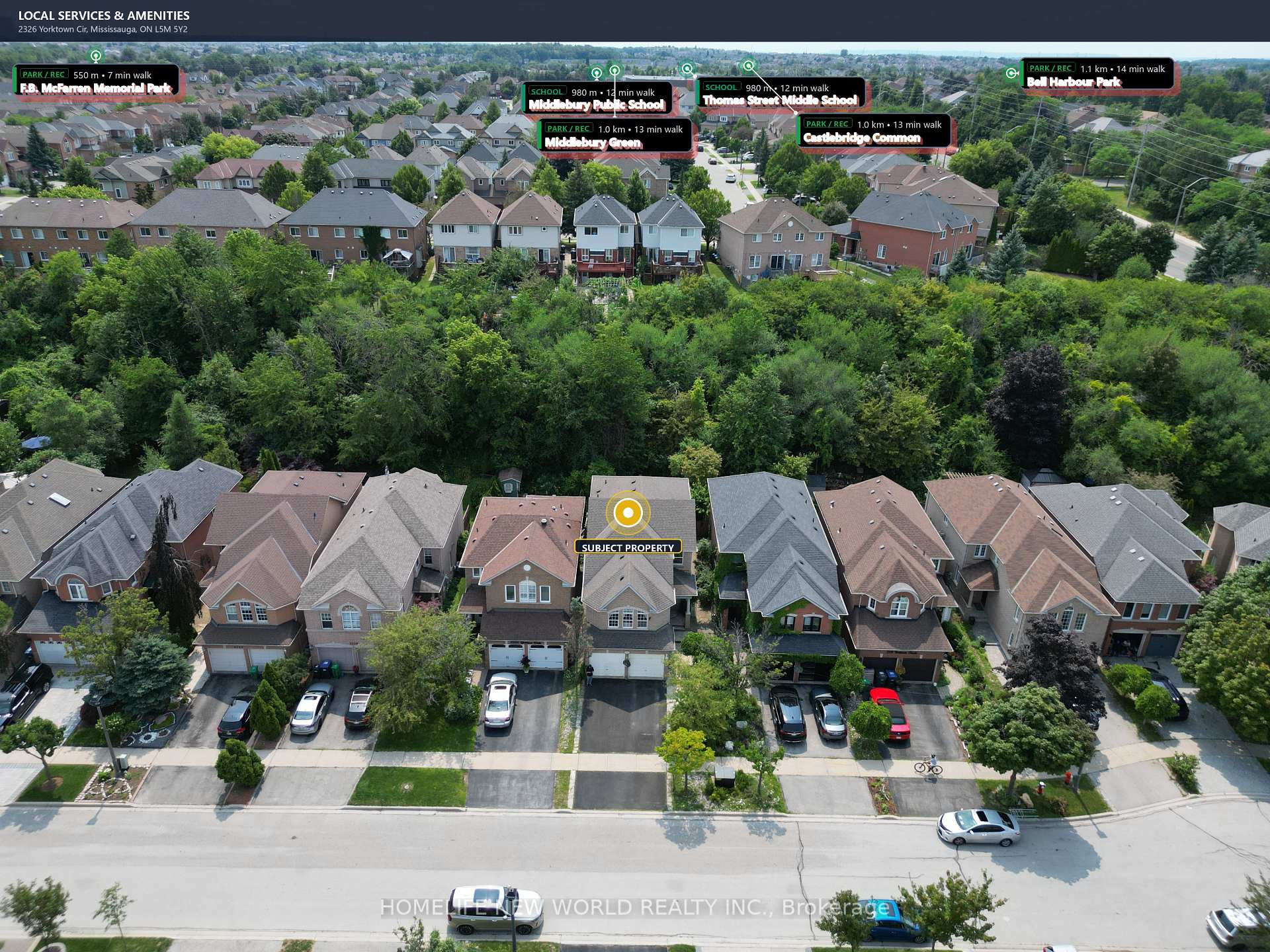Photo 99 of 2326 Yorktown Circle, Mississauga, Central Erin Mills — HOMEH