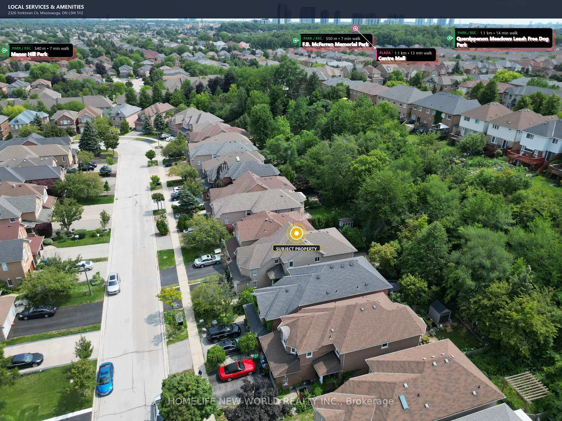 Photo 100 of 2326 Yorktown Circle, Mississauga, Central Erin Mills — HOMEH