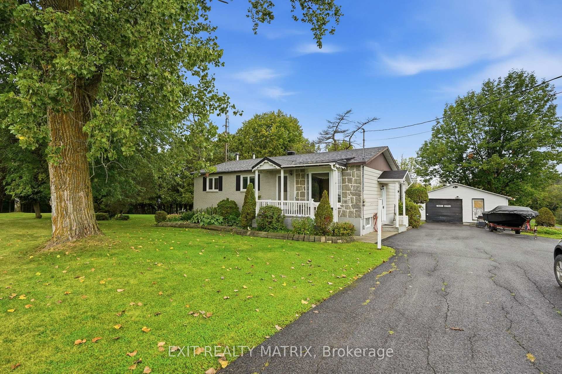 Front of 22215 Laggan-Glenelg Road