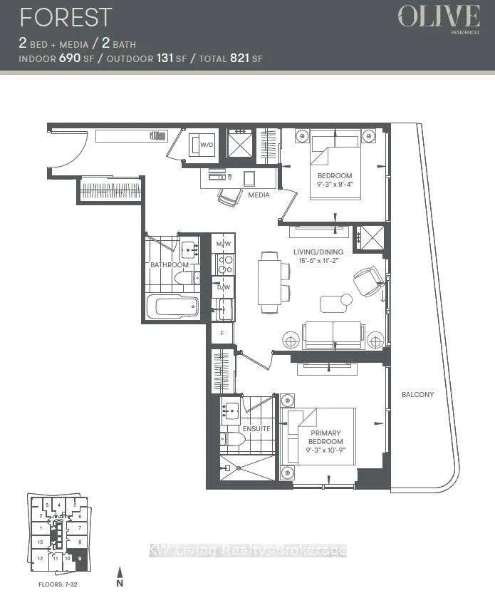 Photo 34 of Unit 3209, 36 Olive Avenue, North York, Willowdale East — HOMEH