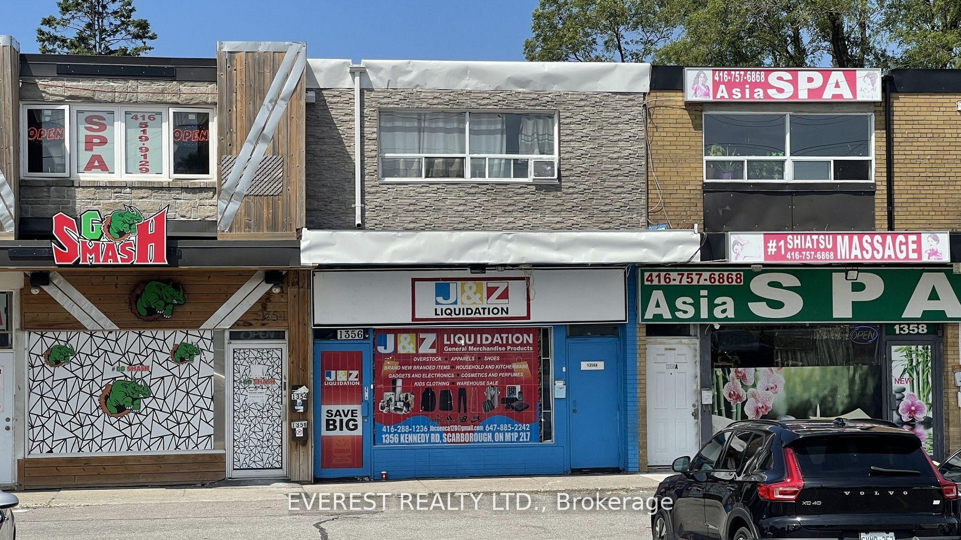 Front of 1356 Kennedy Road