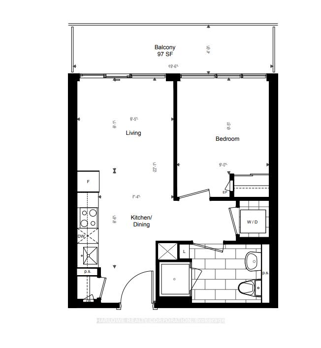 Photo 9 of Unit 1663 W, 135 Lower Sherbourne Street W, Toronto, Waterfront Communities — HOMEH