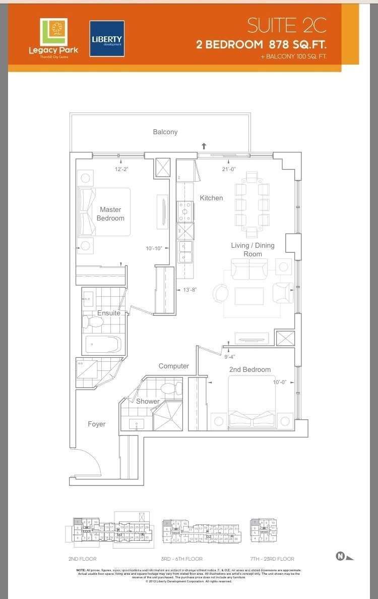 Photo 15 of Unit 907, 7890 Bathurst Street, Vaughan, Beverley Glen — HOMEH