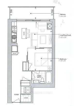 Photo 9 of Unit 3614, 386 Yonge Street, Toronto, Bay Street Corridor — HOMEH