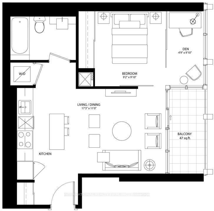Photo 6 of Unit 1801, 88 Blue Jays Way, Toronto, Waterfront Communities — HOMEH