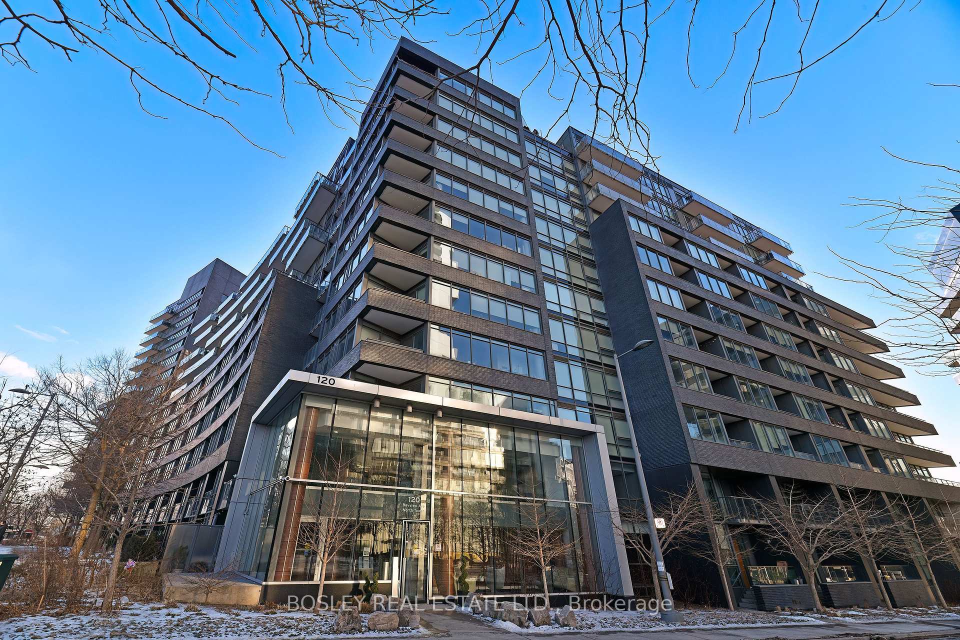Front of Unit N608, 120 Bayview Avenue
