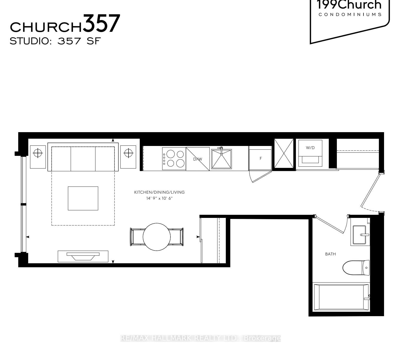 Photo 2 of Unit 2909, 82 Dalhousie Street, Toronto, Church-Yonge Corridor — HOMEH