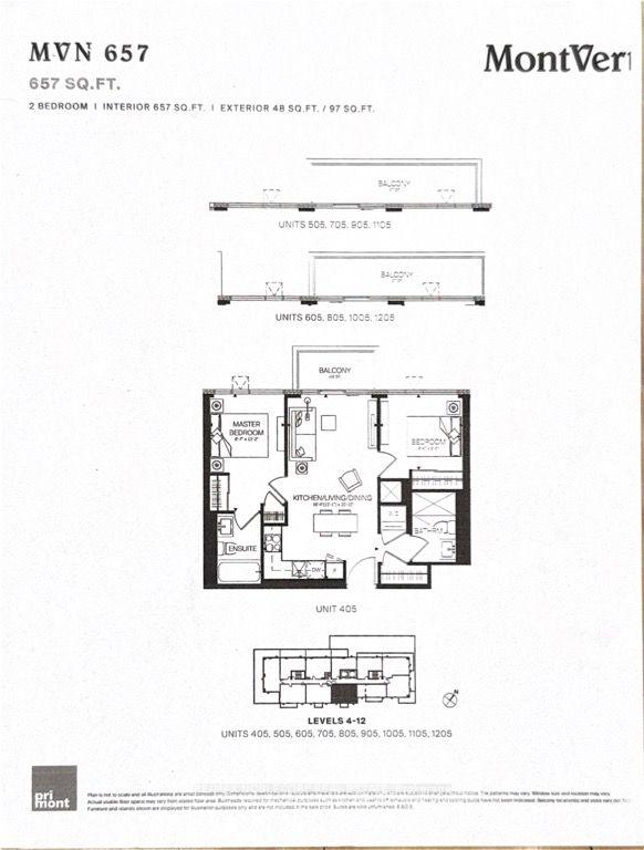 Photo 14 of Unit 805, 225 Veterans Drive, Brampton, Northwest Brampton — HOMEH