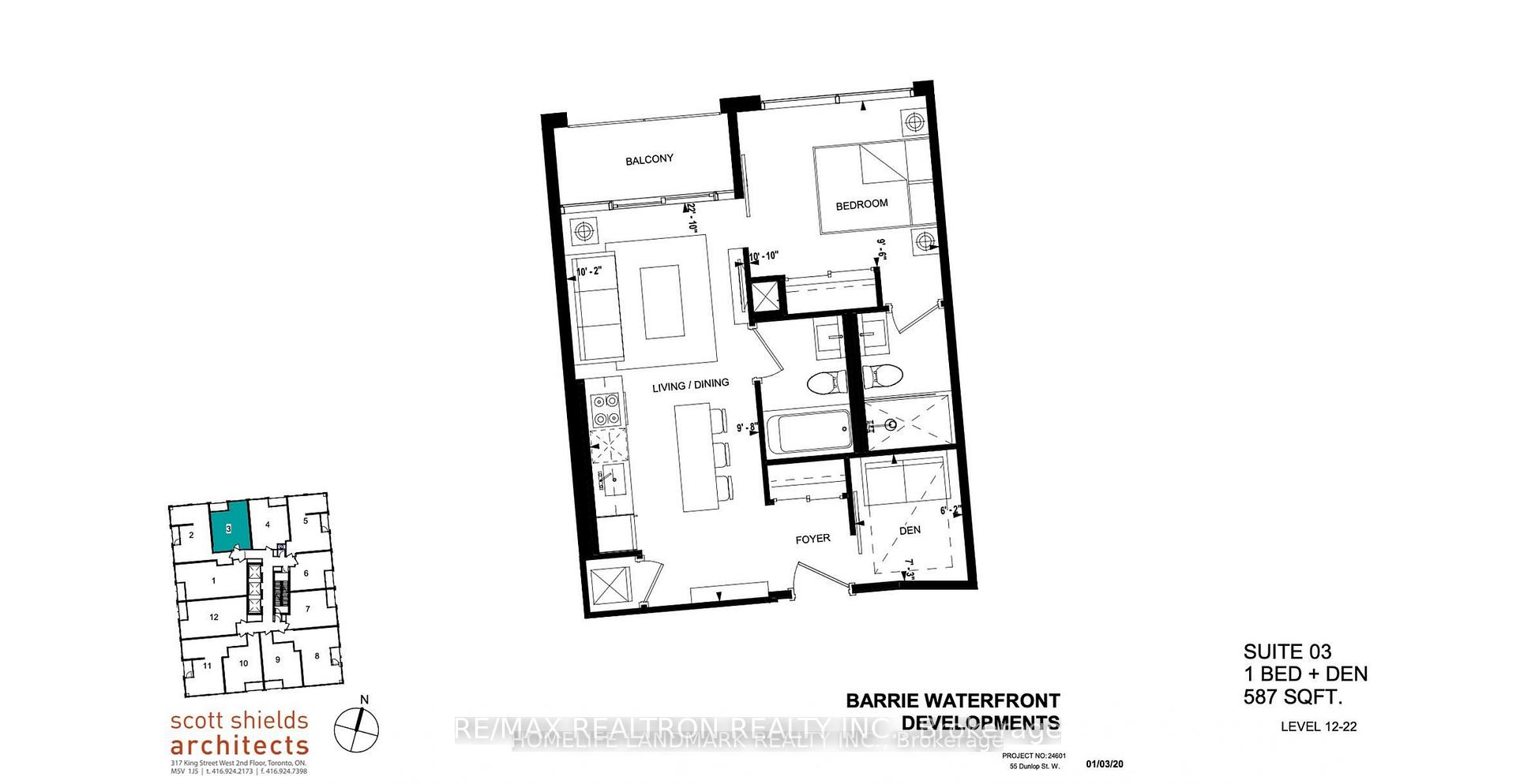 Photo 6 of Unit 2903, 39 Mary Street, Barrie, City Centre — HOMEH