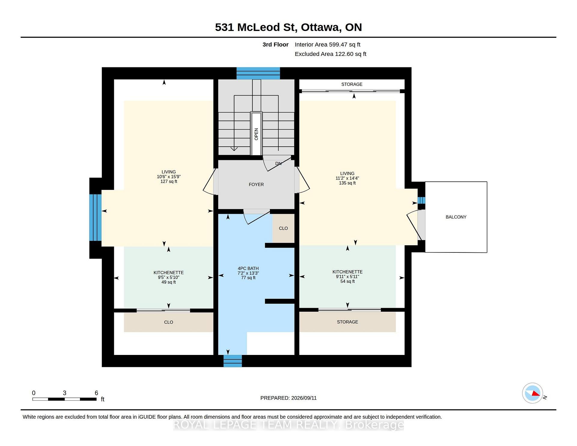 Photo 11 of Unit 3A, 531 Mcleod Street, Ottawa, Ottawa Centre — HOMEH