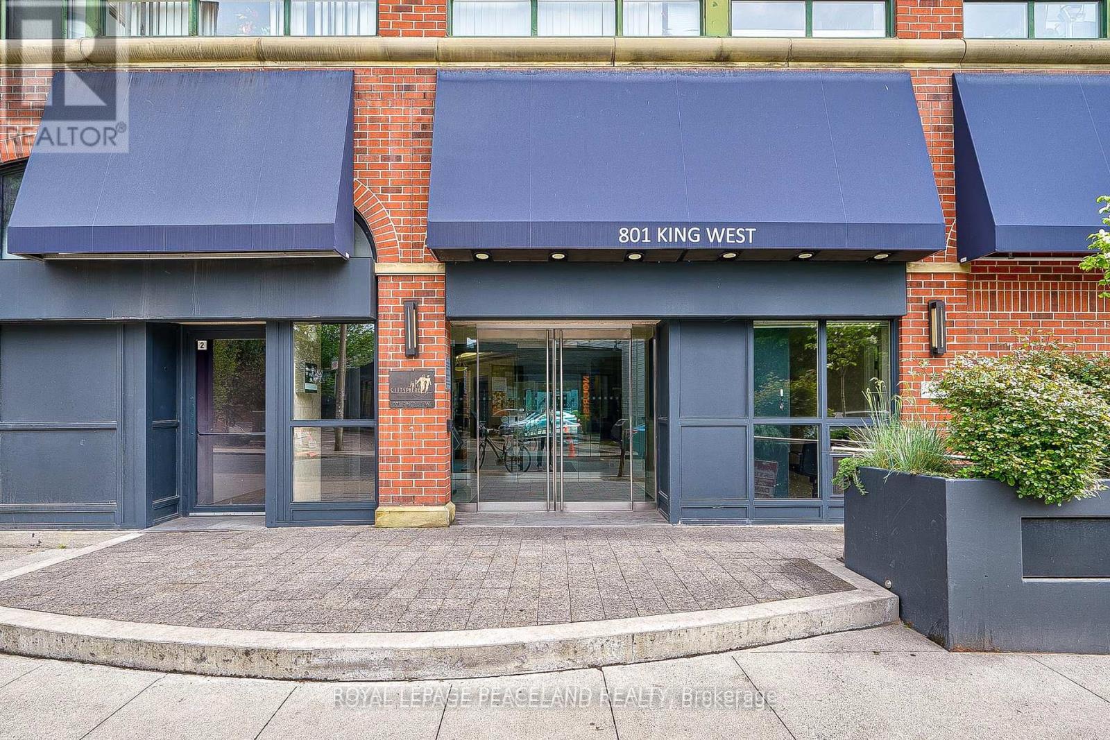 Front of Unit 203, 801 King Street W