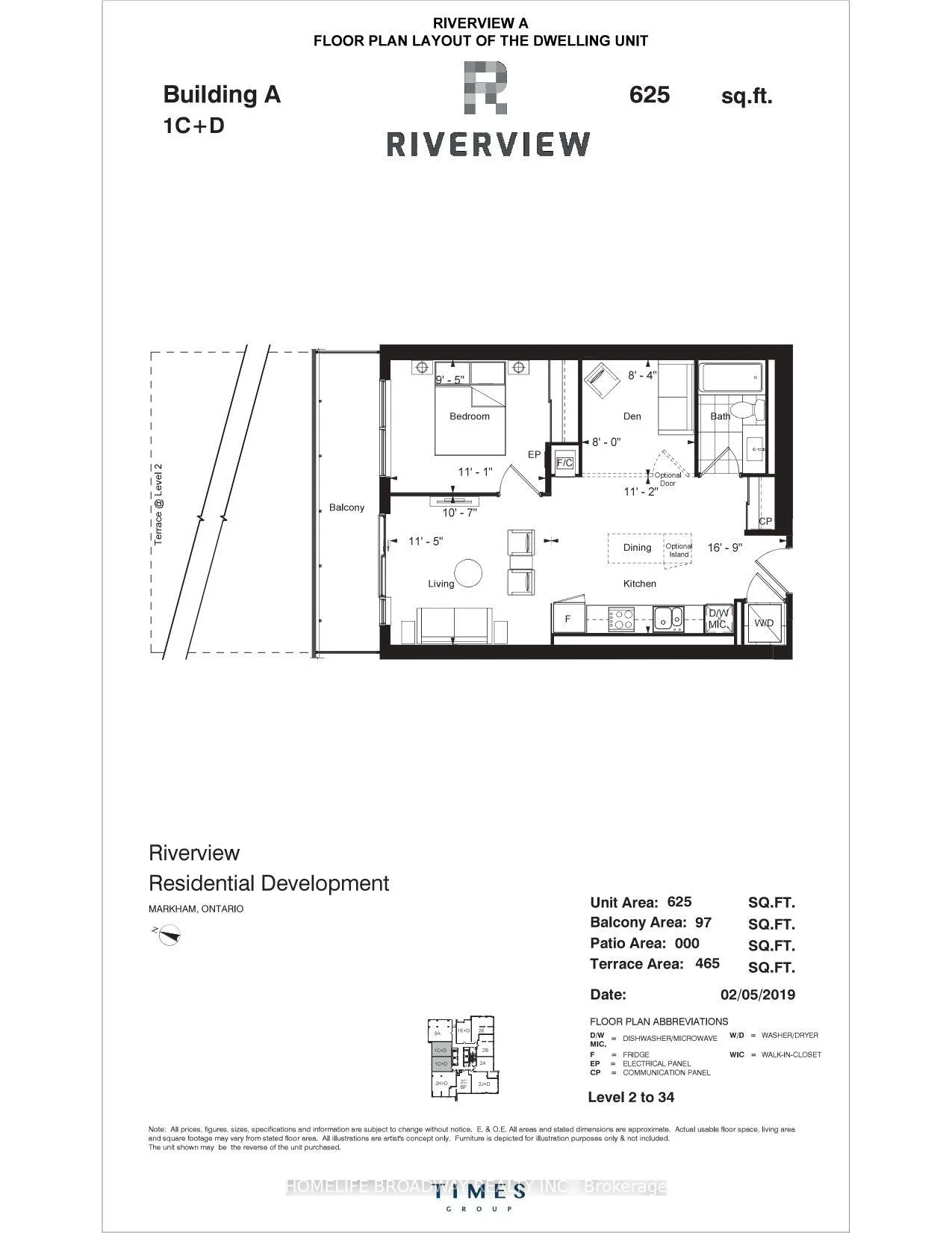 Photo 10 of Unit 909, 8 Water Walk Drive, Markham, Unionville — HOMEH