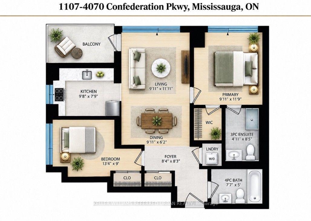 Photo 23 of Unit 1107, 4070 Confederation Parkway, Mississauga, City Centre — HOMEH