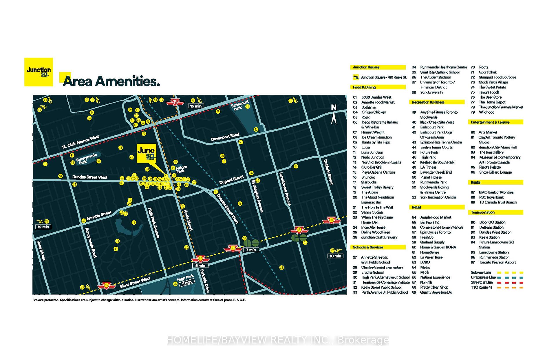 Photo 12 of Unit 406, 1 Vine Avenue, Toronto, Junction Area — HOMEH