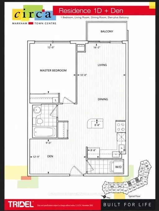 Photo 7 of Unit 1607, 33 Cox Boulevard, Markham, Unionville — HOMEH