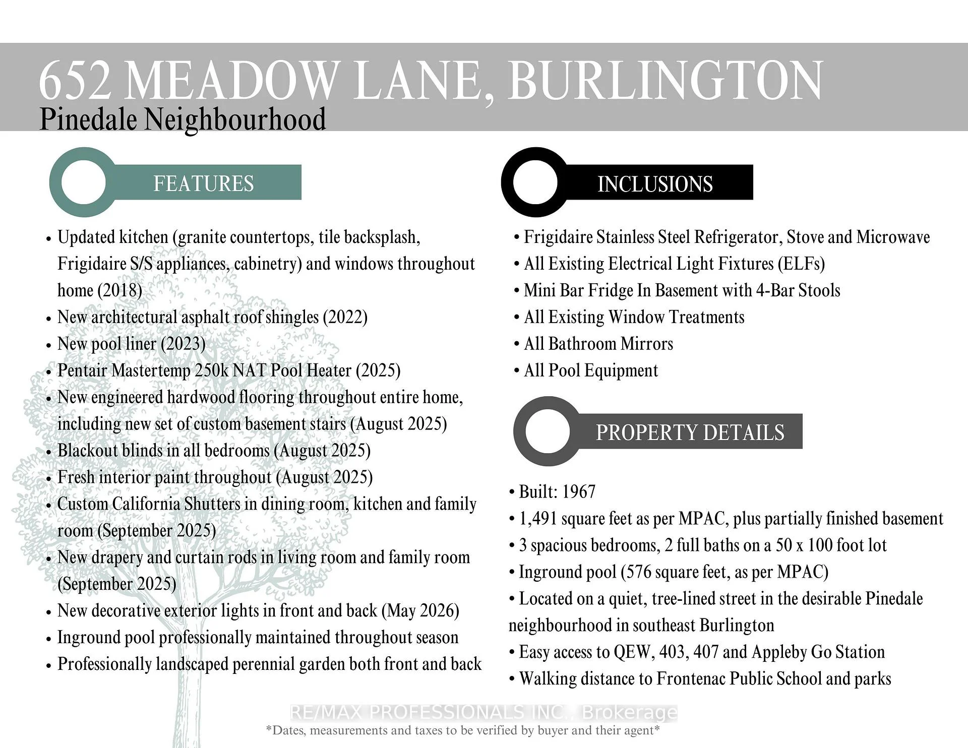 Photo 48 of 652 Meadow Lane, Burlington, Appleby — HOMEH