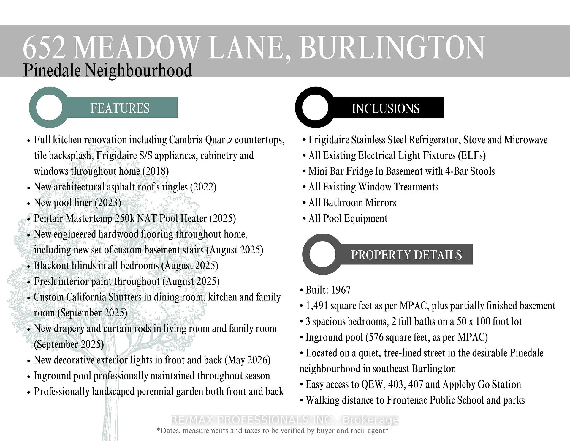 Photo 49 of 652 Meadow Lane, Burlington, Appleby — HOMEH