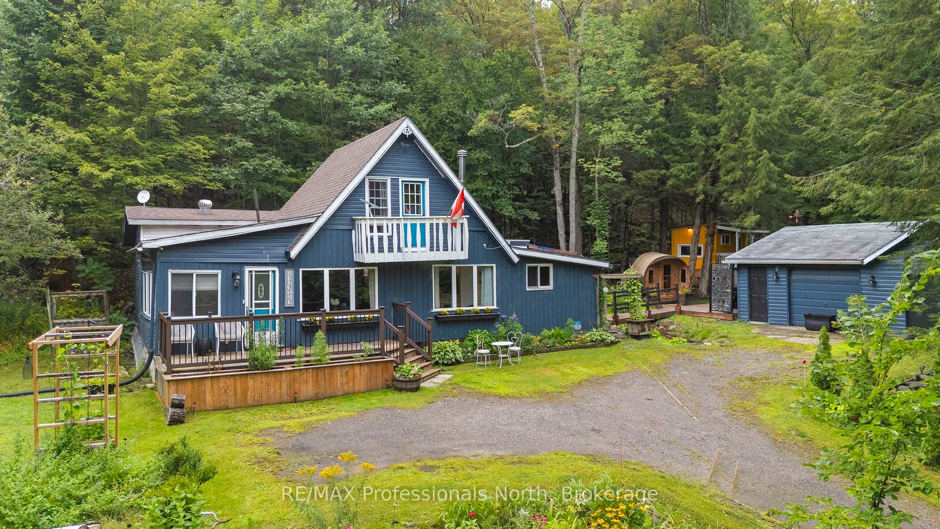 Front of 1099 Big Hawk Lake Road