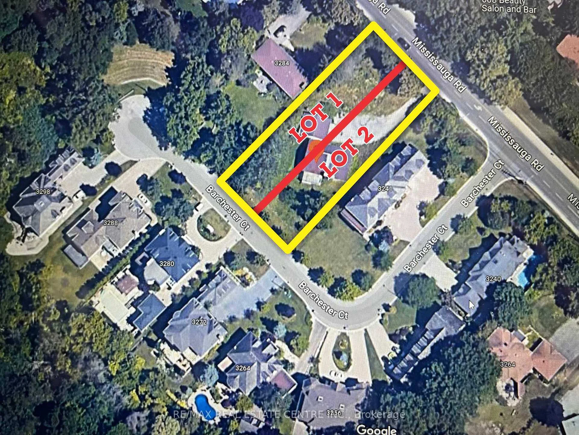 Front of 3274 Mississauga Road