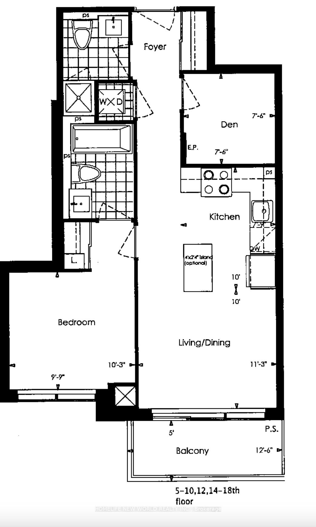 Photo 7 of Unit 1209, 105 Oneida Crescent S, Richmond Hill, Langstaff — HOMEH