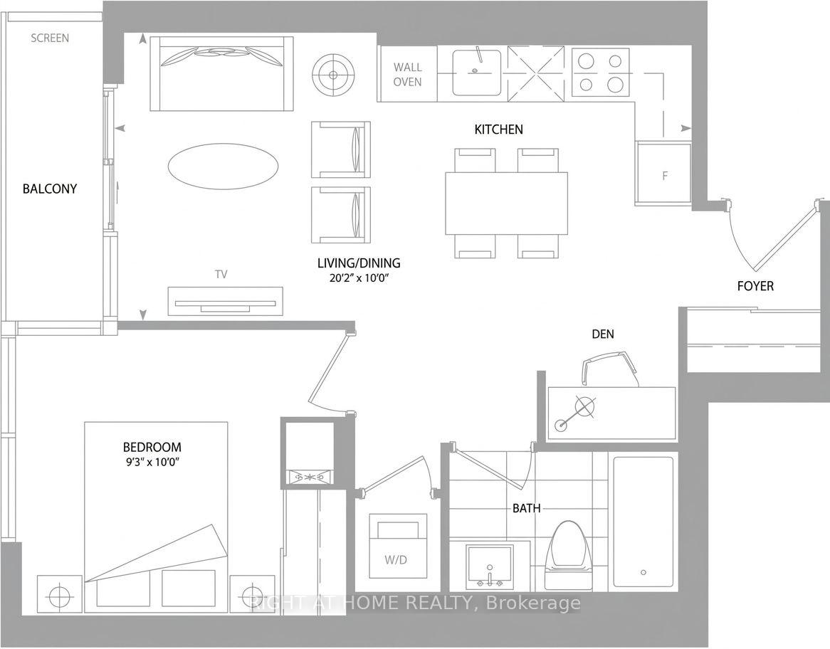Photo 3 of Unit 1507, 115 Blue Jays Way, Toronto, Waterfront Communities — HOMEH