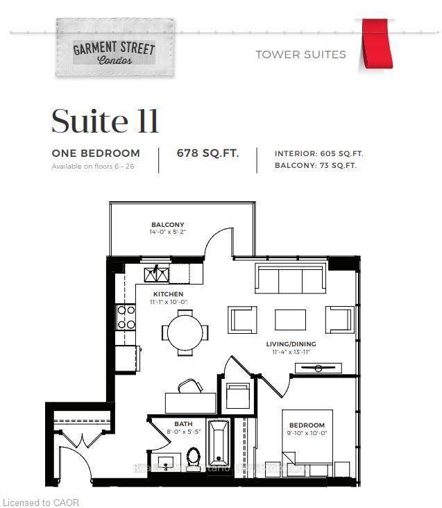 Photo 19 of Unit 2011, 108 Garment Street, Waterloo — HOMEH