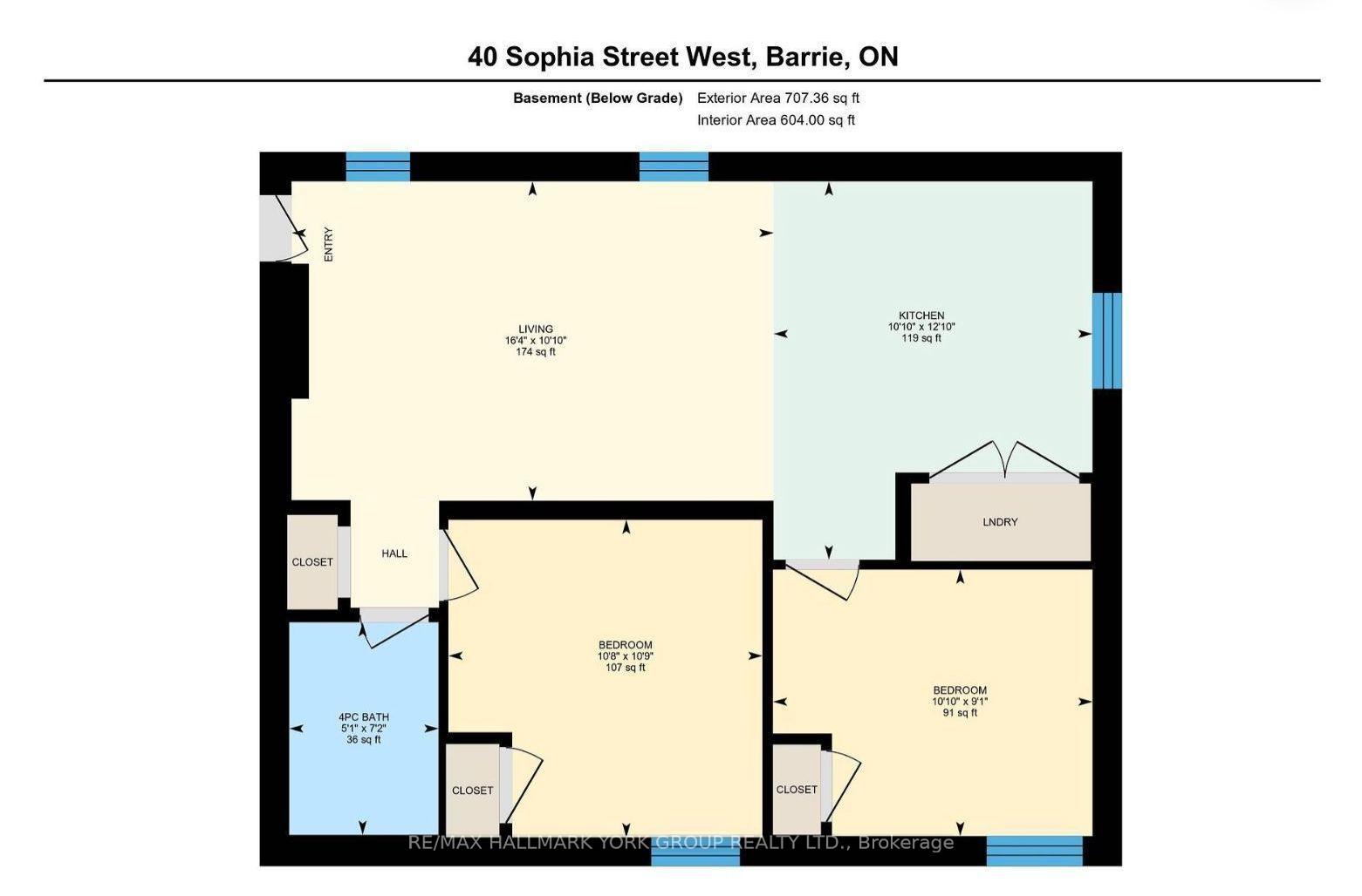 Photo 9 of Unit Lower, 40 Sophia Street W, Barrie, Queen's Park — HOMEH