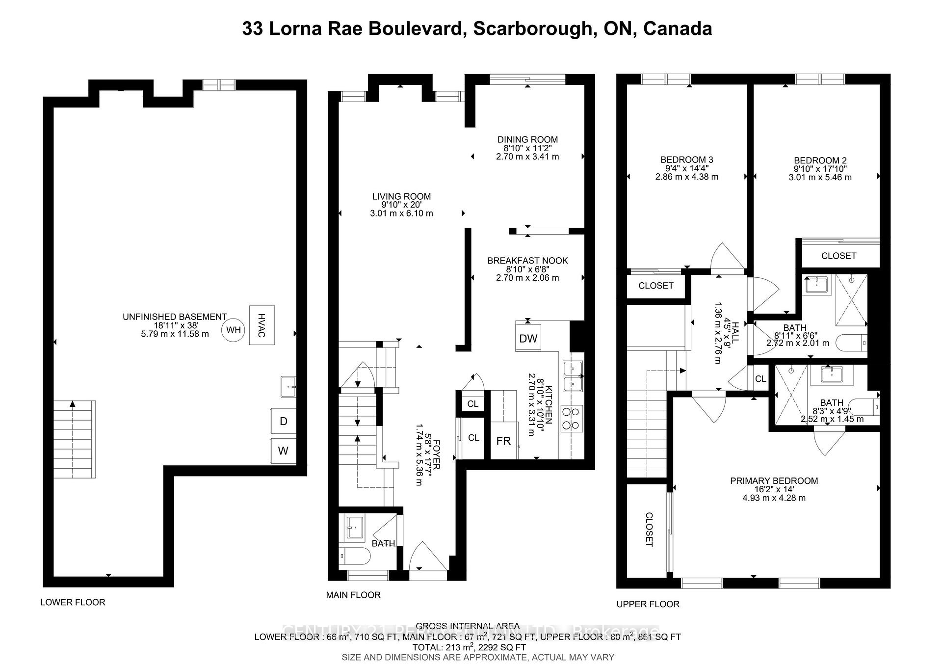 Photo 5 of 33 Lorna Rae Boulevard, Scarborough, Milliken — HOMEH