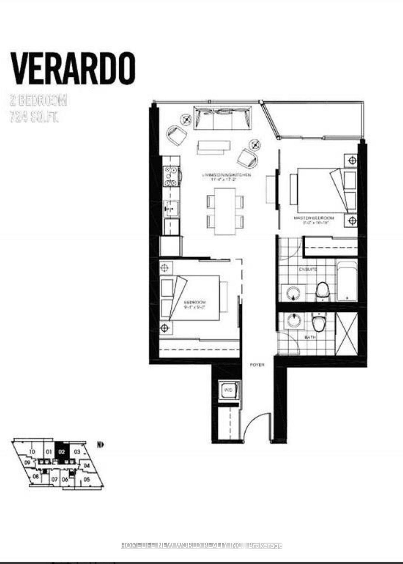 Photo 6 of Unit 1302, 832 Bay Street, Toronto, Bay Street Corridor — HOMEH