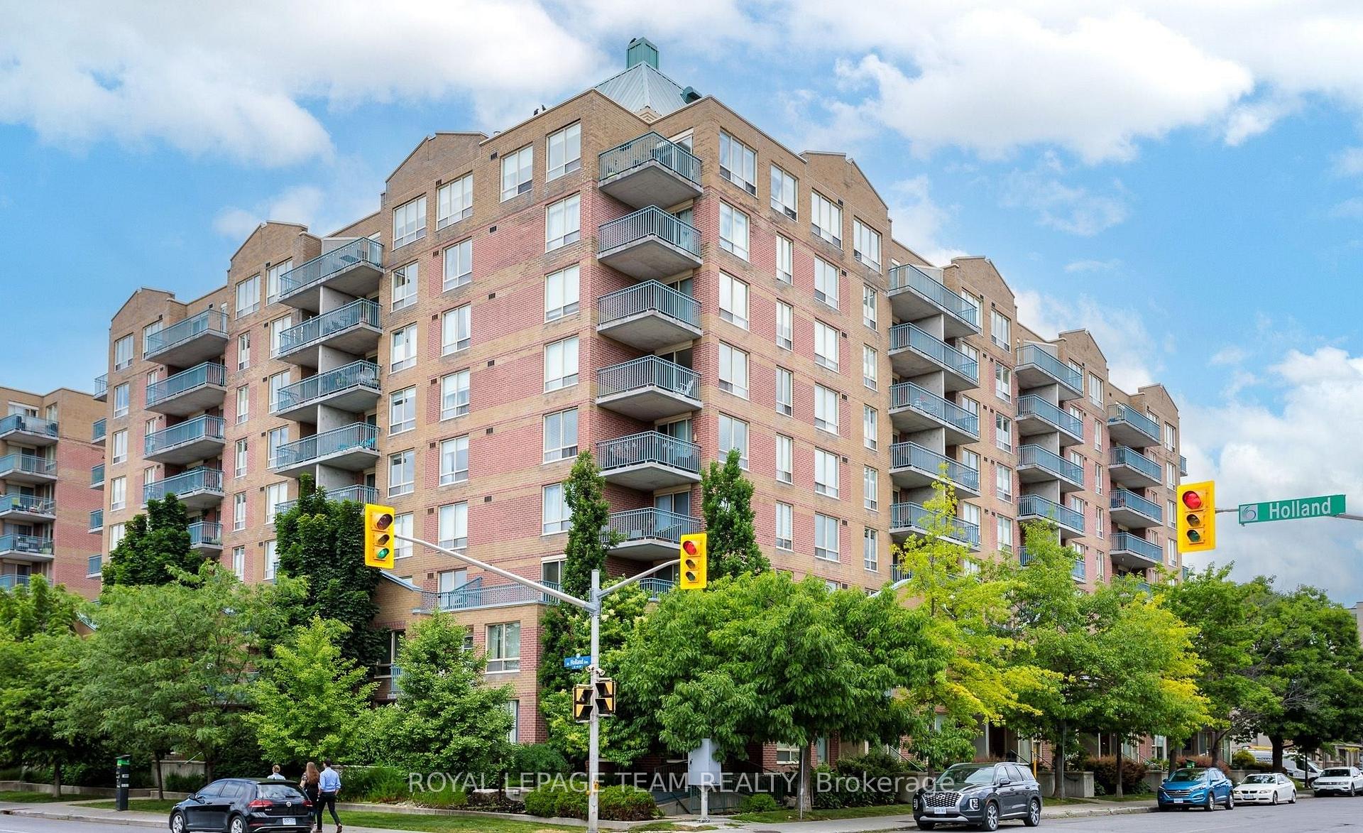 Front of Unit 416, 45 Holland Avenue
