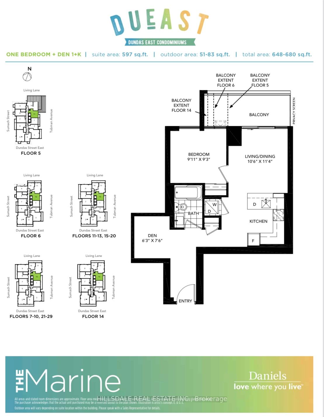 Photo 20 of Unit 1412, 225 Sumach Street, Toronto, Regent Park — HOMEH