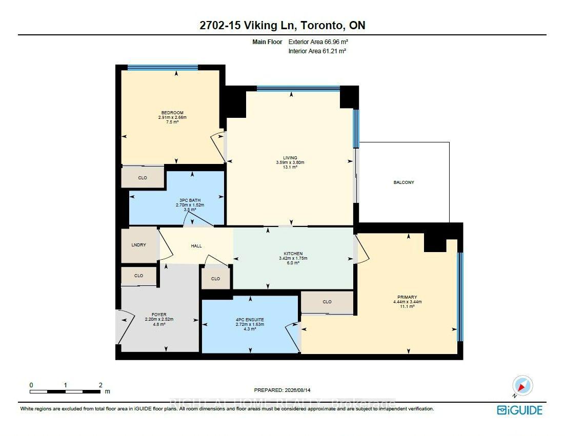 Photo 39 of Unit 2702, 15 Viking Lane, Etobicoke, Islington-City Centre West — HOMEH