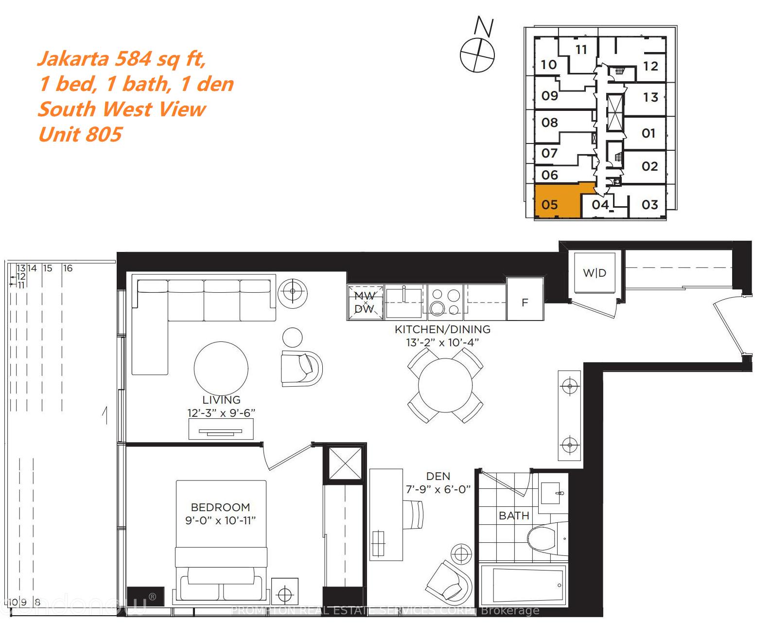 Photo 2 of Unit 805, 18 Maitland Terrace, Toronto, Church-Yonge Corridor — HOMEH
