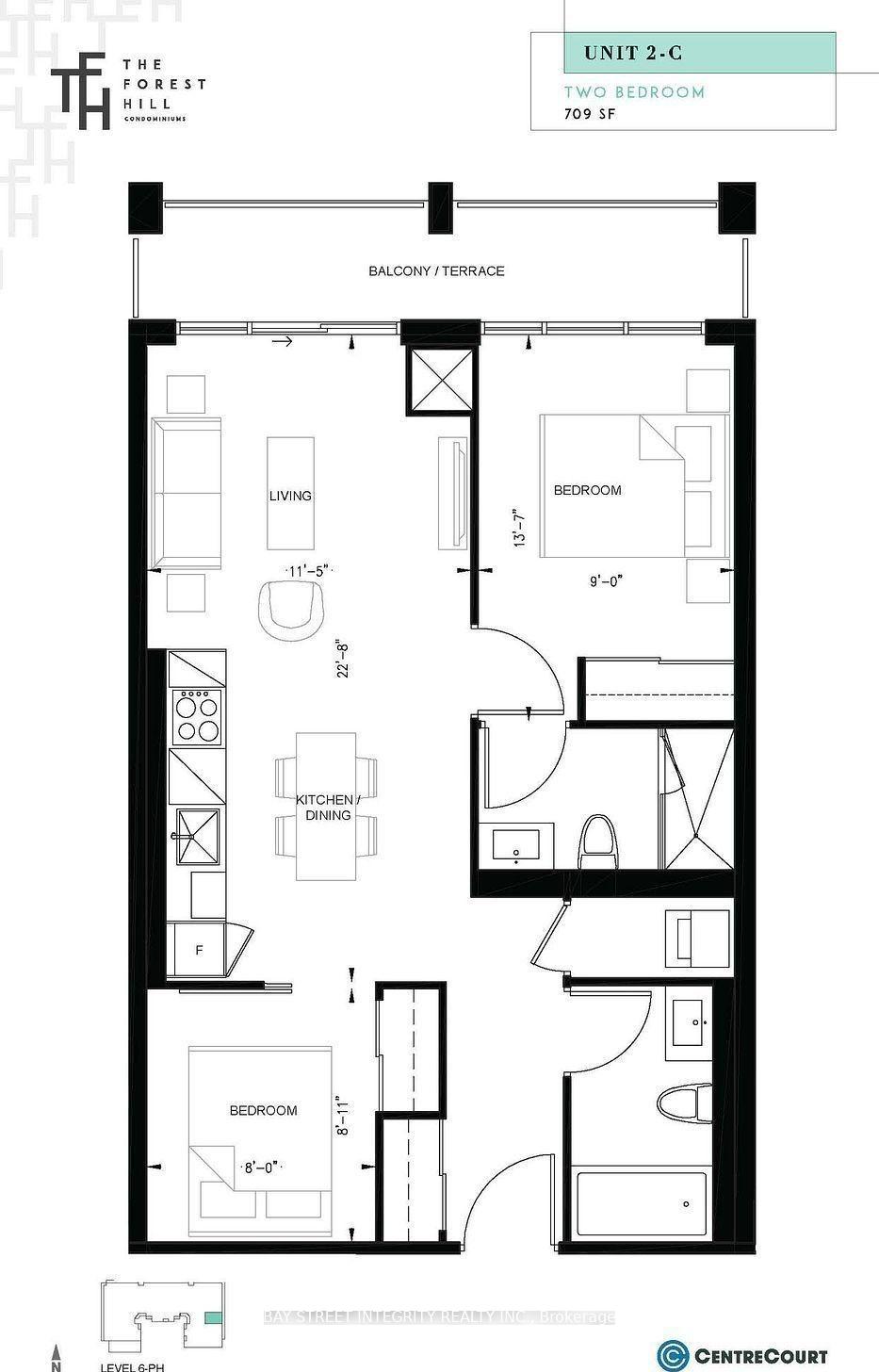 Photo 4 of Unit 1718, 2020 Bathurst Street, Toronto, Humewood-Cedarvale — HOMEH