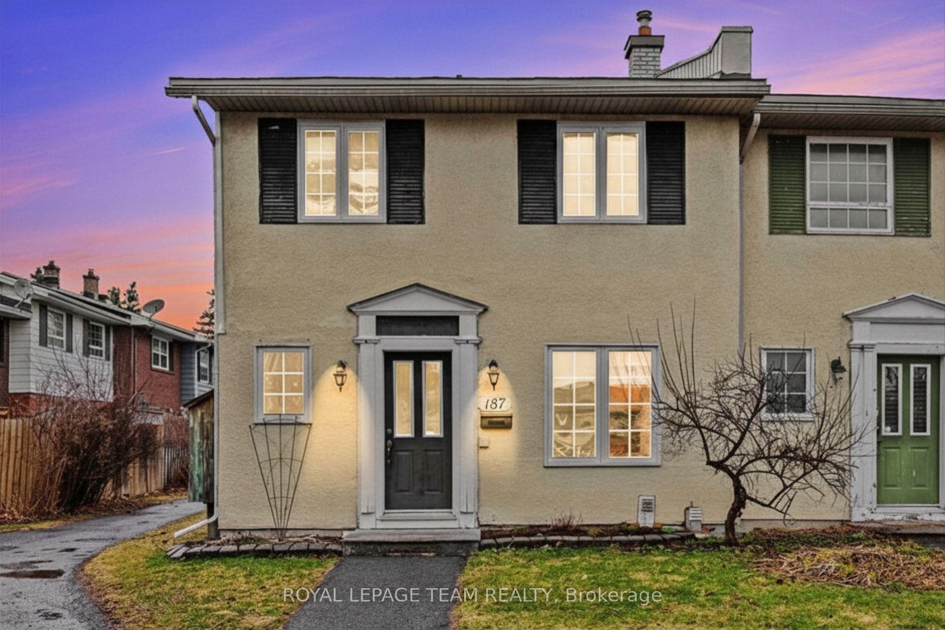 Photo 1 of 187 Monterey Drive, Ottawa, Leslie Park — HOMEH