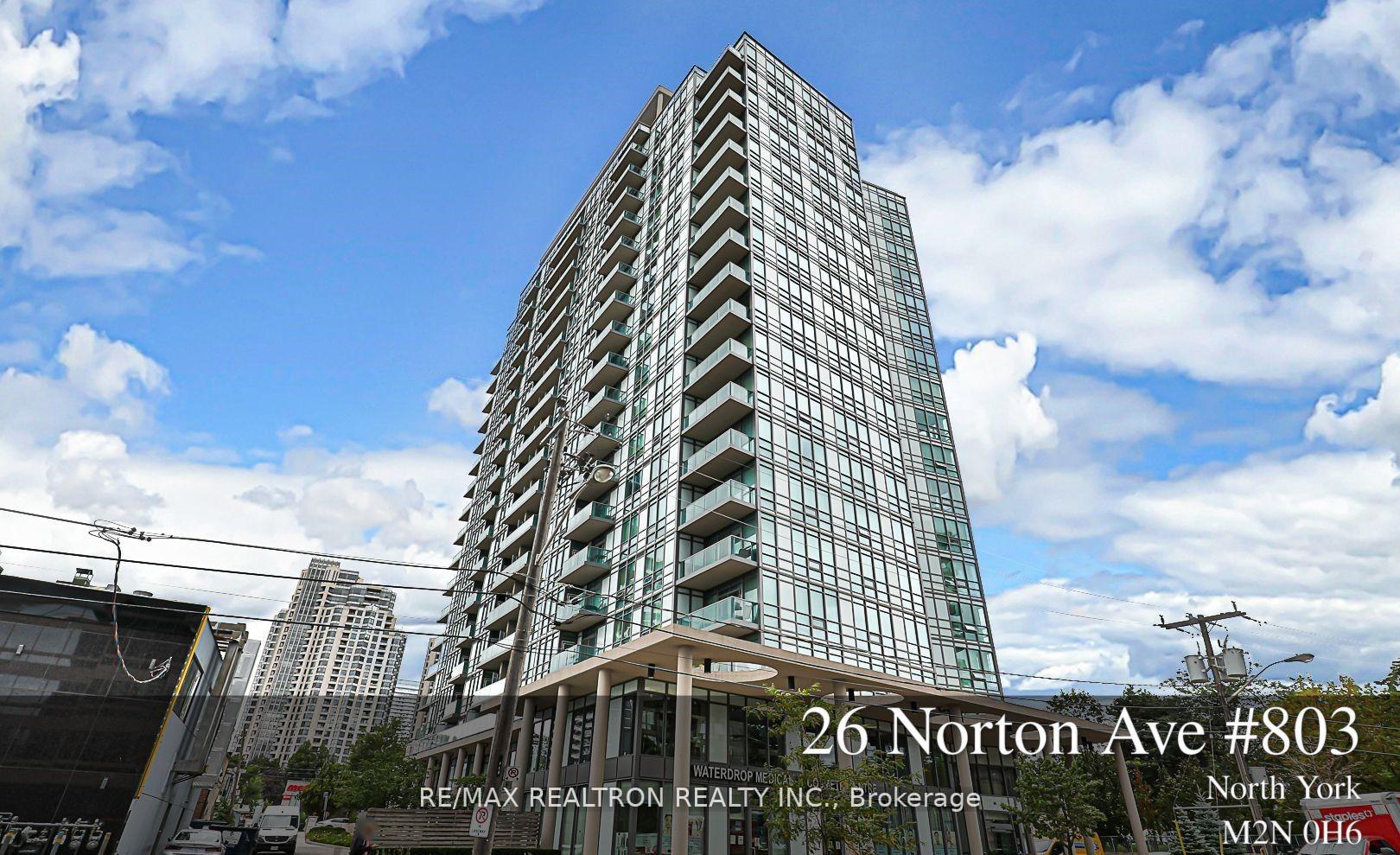 Front of Unit 803, 26 Norton Avenue