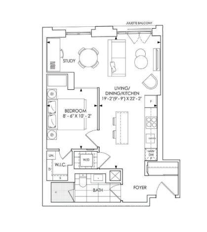 Photo 1 of Unit 205, 123 Portland Street, Toronto, Waterfront Communities — HOMEH