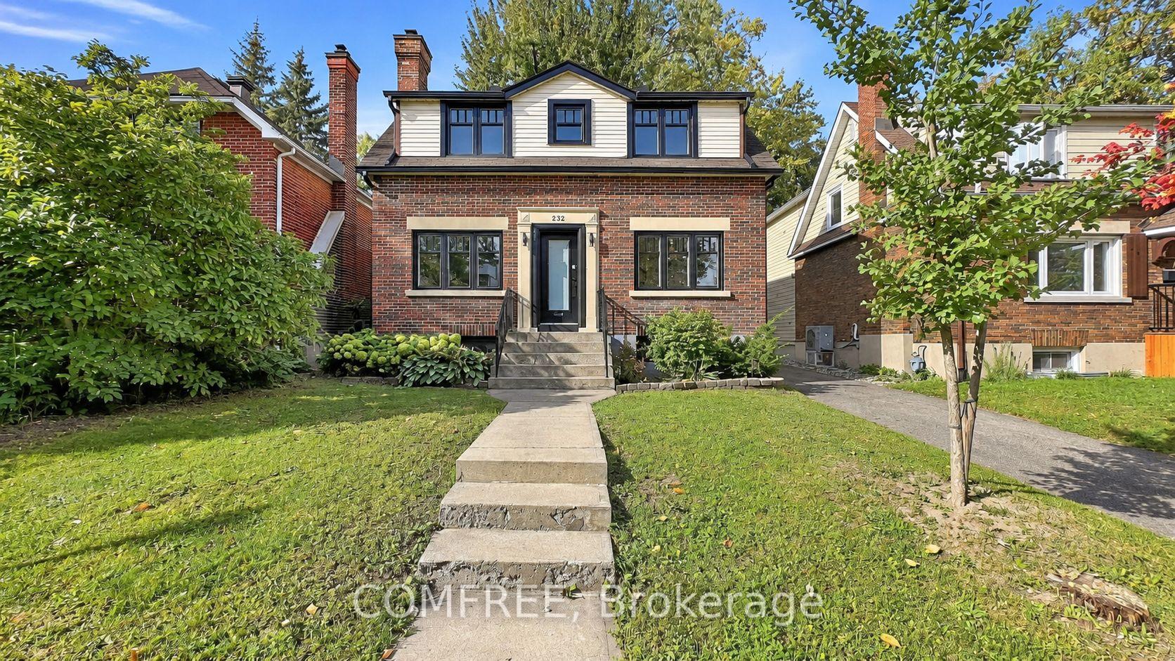 Photo 1 of 232 Goulburn Avenue, Ottawa, Sandy Hill — HOMEH