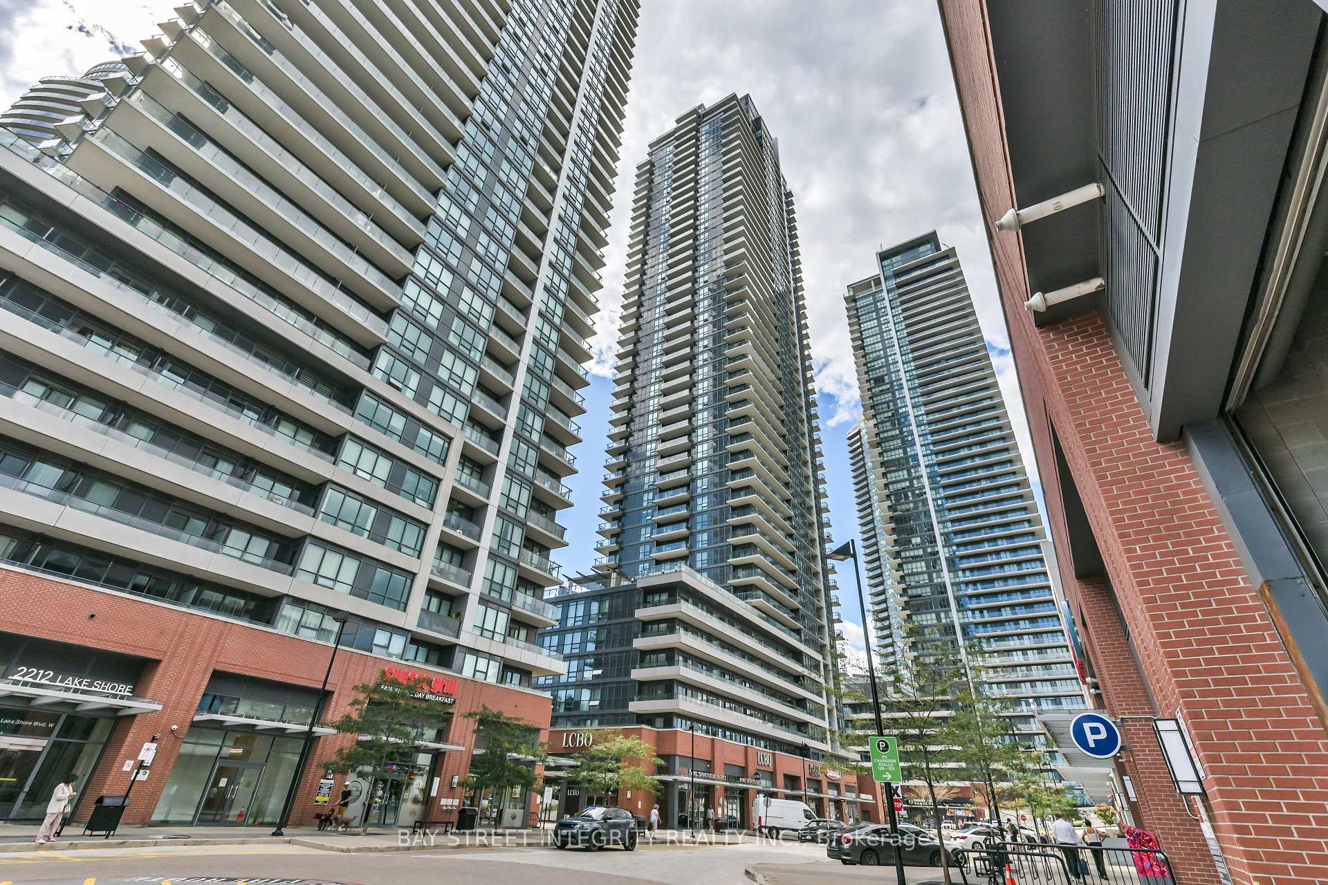 Front of Unit 4301, 2220 Lakeshore Boulevard W