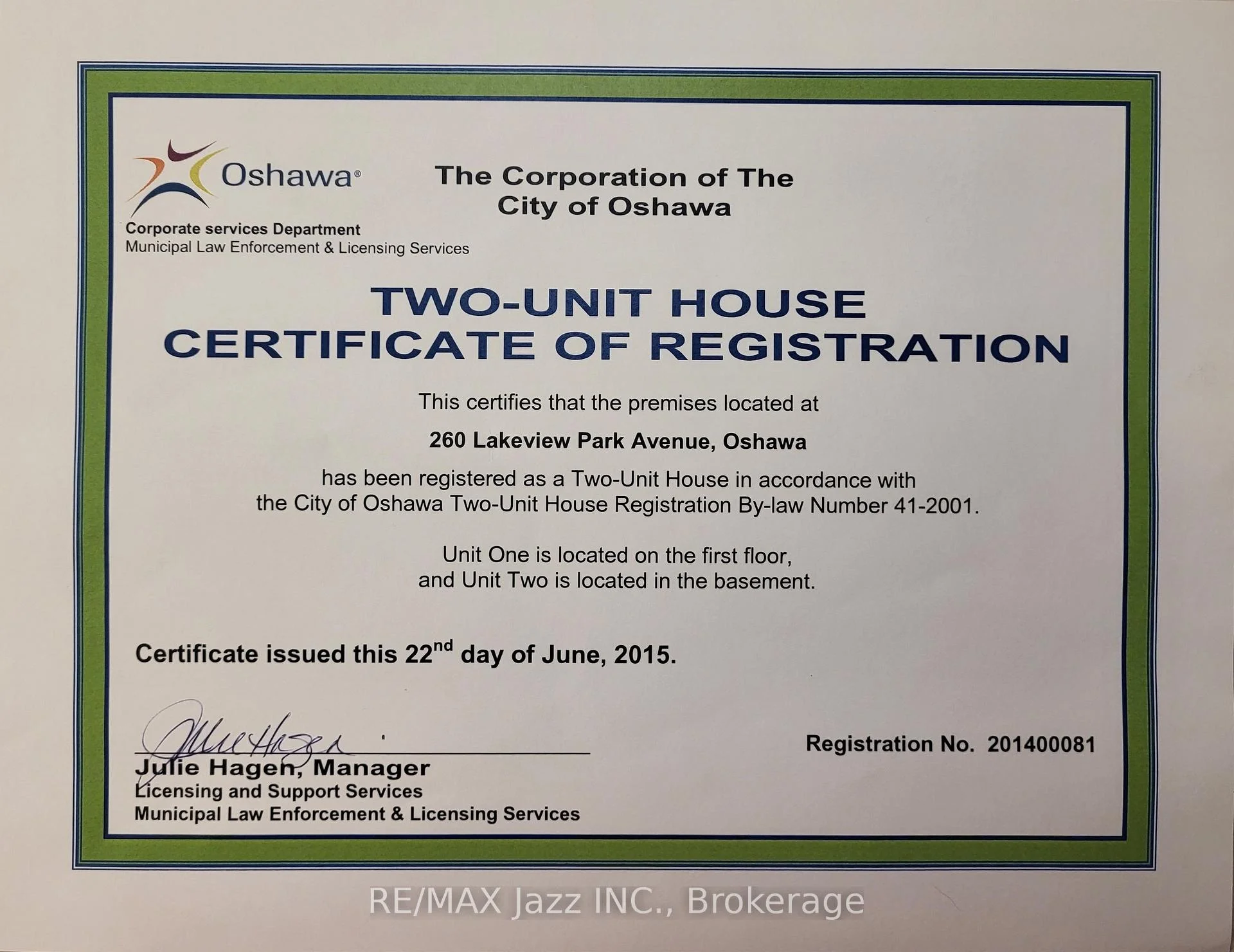 Photo 84 of 260 Lakeview Park Avenue, Oshawa, Lakeview — HOMEH